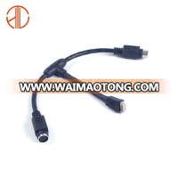 High quality multiple cord mini din 8 pin electric wire connector