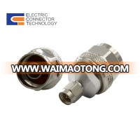 N Male to SMA Female Straight RF Coaxial Adapter