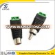 Good Quality Coax CAT5 to CCTV Camera Video Balun DC Connector