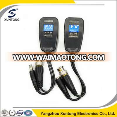 UTP Video Balun with rj45 utp port active twisted pair transmission CCTV Balun