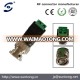 Coax CAT5 Camera CCTV Passive Male Bnc Connectors With Metallic Colors