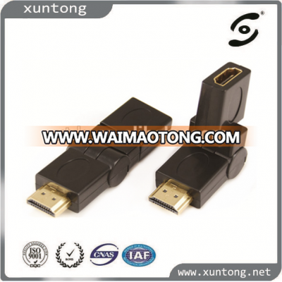 HDMI male to HDMI female Adapter Rotating 360 degree Type