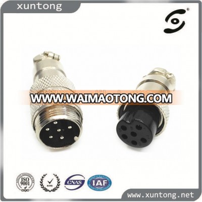 High Quality Aviation Connector 16mm 6 Pin Plug & Jack