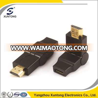 HDMI Female to Mini Male degree Swing Type