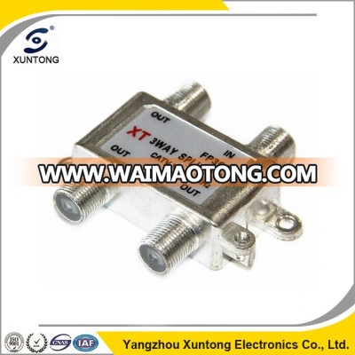 5-1000 MHz 3 way Splitter Indoor CATV Splitter