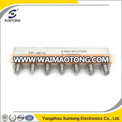 Xuntong 5-2400MHz 6 Way CATV Indoor Splitter