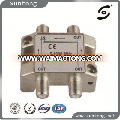 xuntong 3 way 5-1000 MHz tv satellite splitter