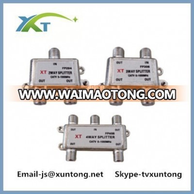 3way coaxial Coax Splitter TV signal satellite 5-1000MHZ