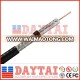 Jelly RG6 Coaxial cable, Waterproof Jelly rg6 Coaxial CableCable, Black PVC Jacket rg6 Jelly Coaxial Cable