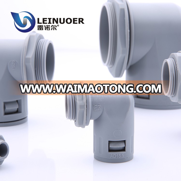 plastic nylon electrical right angle terminal connector